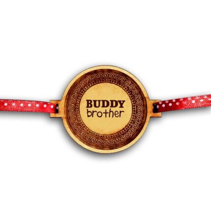 Engraved Buddy Brother Rakhi for Brother