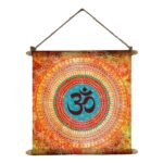 Beautiful Om Canvas Scroll
