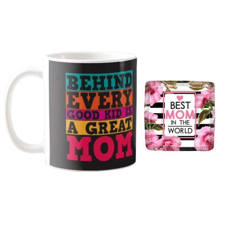 Behind Every Kid Great Mom Coffee Mug