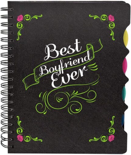 Best Boyfriend Ever Printed Notebook