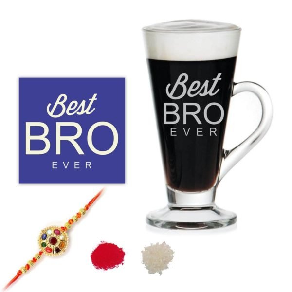 Best Bro Ever Brother Engraved Tea Mug