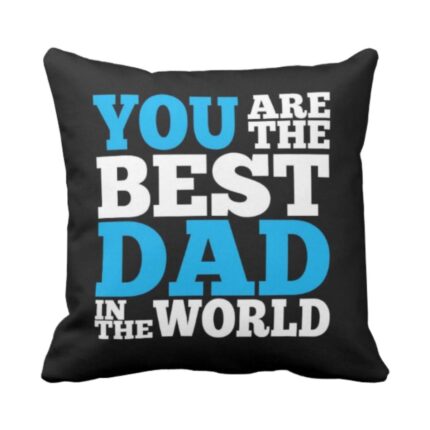 Best Dad Printed Cushion Cover