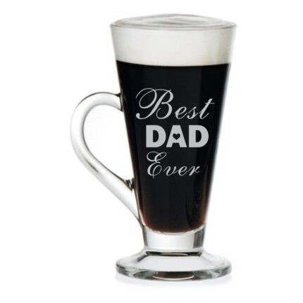 Best Dad Ever Engraved Tea Mug