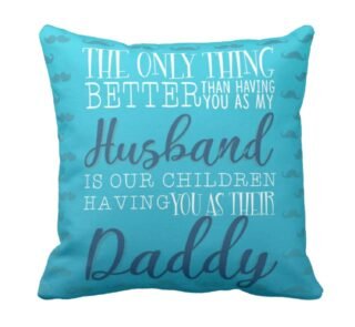 Best Husband Daddy Cushion Cover