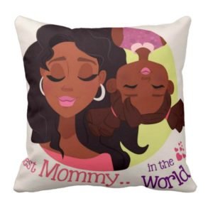 Best Mummy in the World Cushion Cover from Daughter