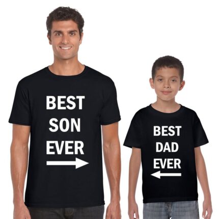 Best Dad and Son Ever Family T-shirts - Image 2