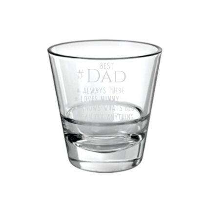 Moustache Awesome Dad Whiskey Glass - Image 69