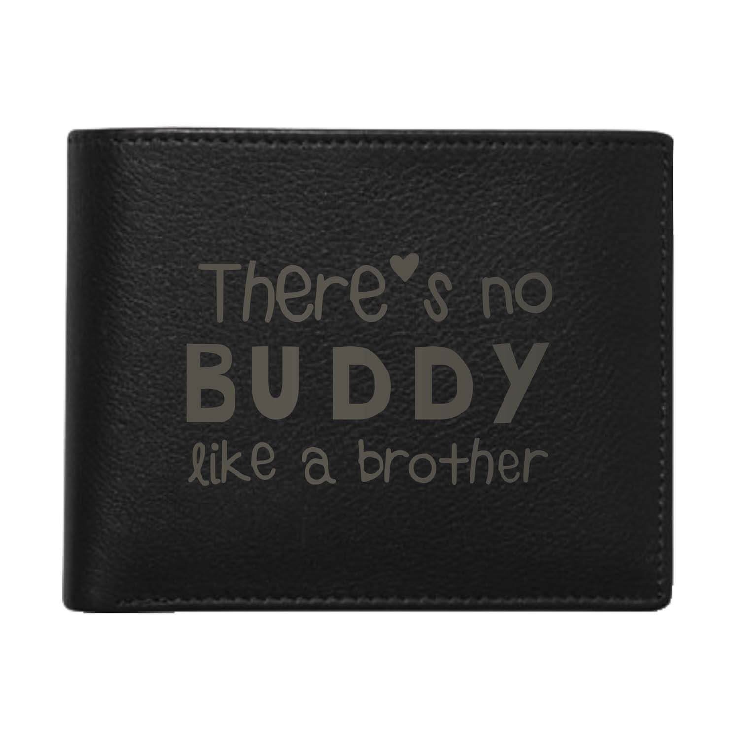 Buddy Brother Men's Leather Wallet for Brother