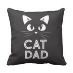 Cat Dad Cushion Cover