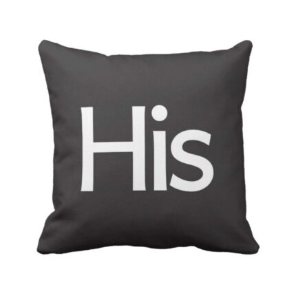 Charming His And Hers Couple Cushion Covers - Image 3