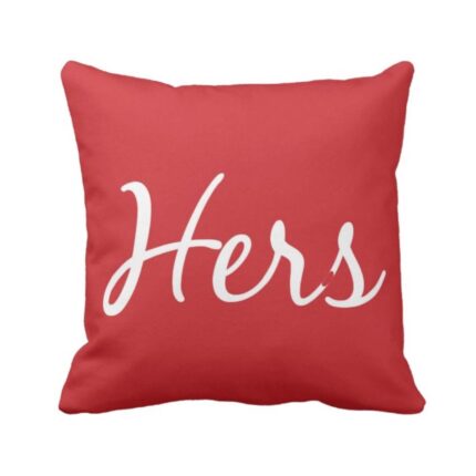 Charming His And Hers Couple Cushion Covers - Image 4