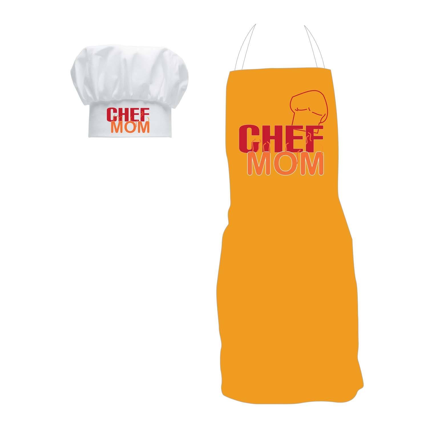 Mothers Day Gifts Chef Mom Aprons- Giftsmate