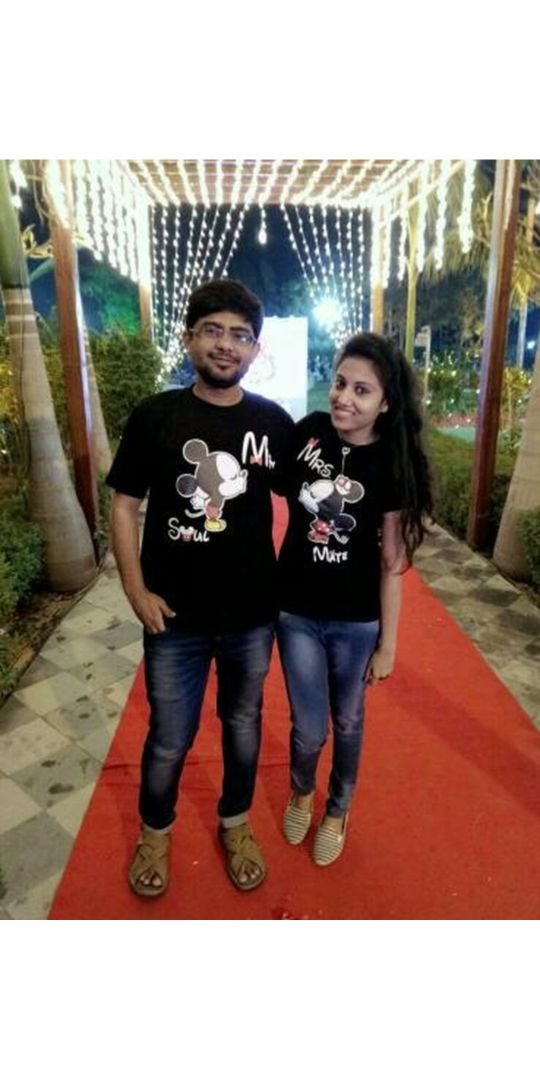 Soulmate Mickey Minnie Mr Mrs Couple T-shirt