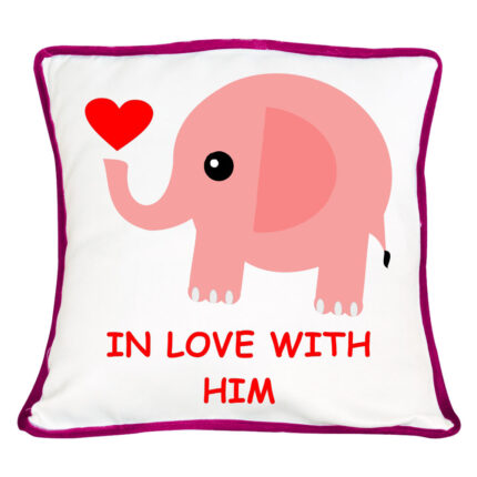Cute In Love with You Couple Cushion Covers- Set of 2 - Image 5