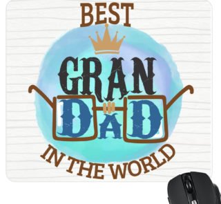 Cute Best Grandad in the World Mousepad