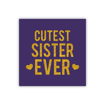 Cutest Sister Ever Coffee Mug - Image 3