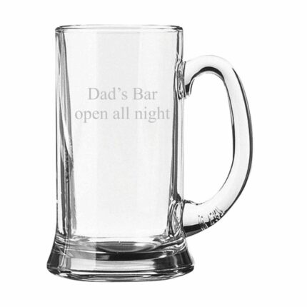 Engraved Dad's Bar Beer Mug - Image 2