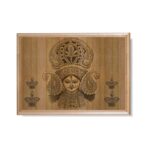 Divine jay maa durga Wooden Plaque