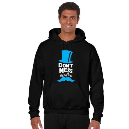 Do Not Mess With Moustache Sweatshirt For Men - Image 2
