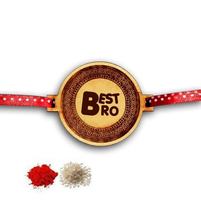 Engraved Best Bro Rakhi