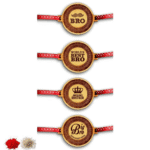 Engraved Best Awesome Moustaches Big Brother Rakhi