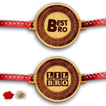 Engraved Best Lil Bro Rakhi