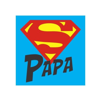 Engraved Super Papa Beer Mug - Image 3