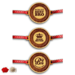 Engraved World Best Awesome Big Brother Rakhi