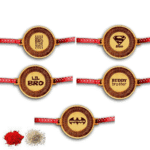 Engraved World Best Super Little Batman Brother Rakhi