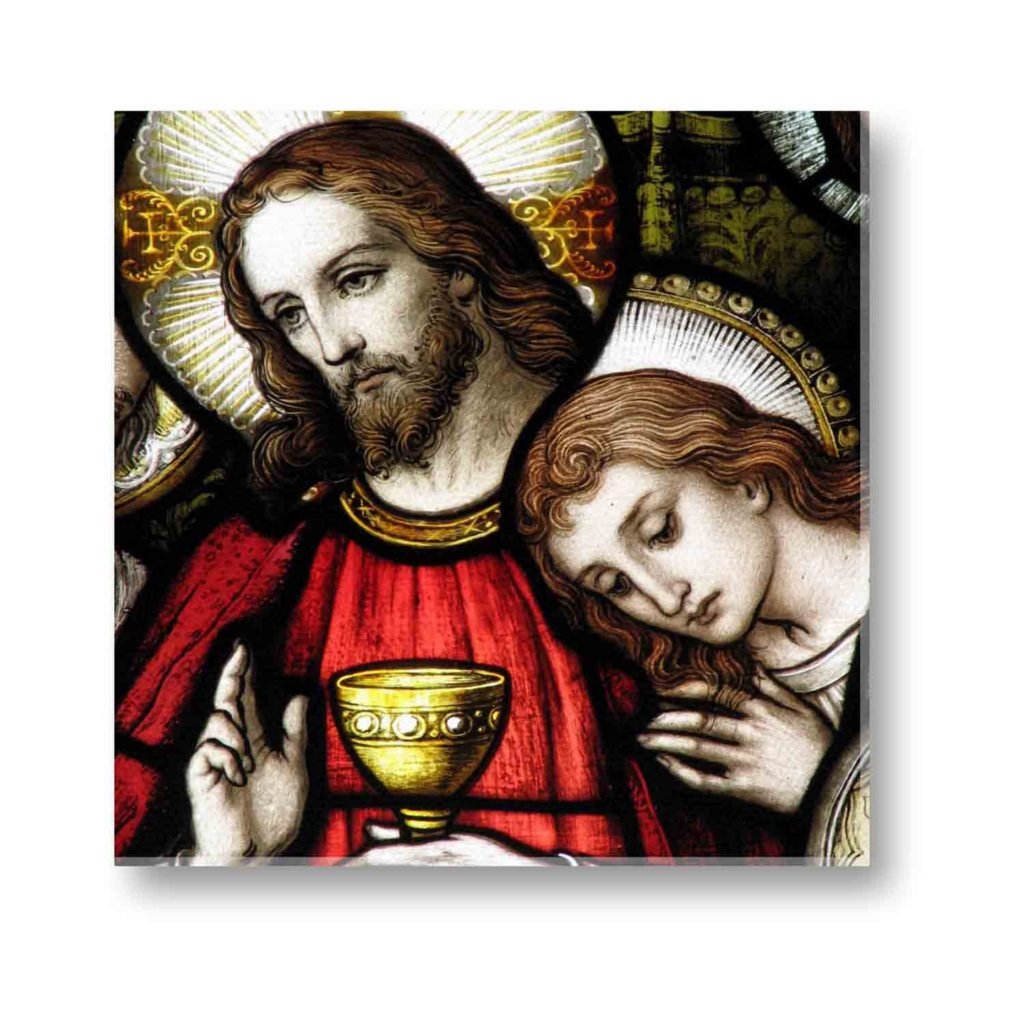 Mary Magdalene and Jesus Canvas Wall Paintings Frame