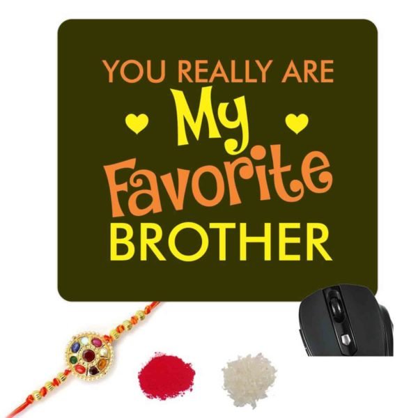 Favorite Brother Mousepad