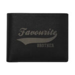 Favourite Brother Men's Leather Wallet for Brother