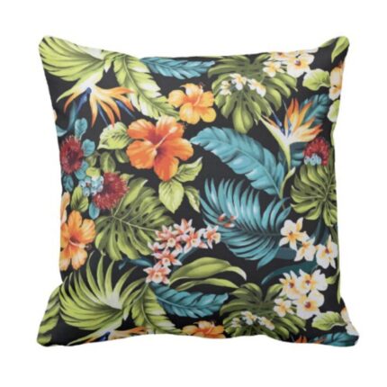 Flowery Floral Cushion Cover