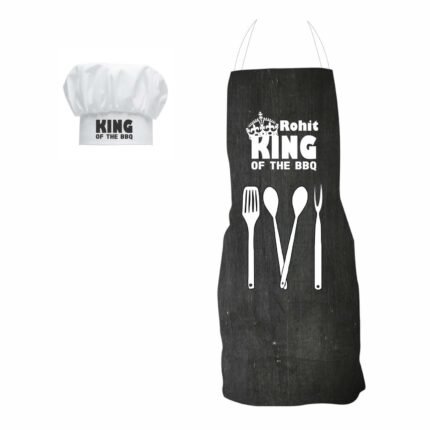 Personalized BBQ King Apron