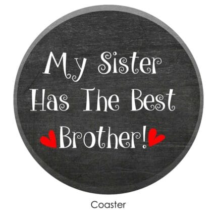 My Sister has the Best Brother Conical Mug - Image 3