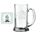 Funny Dad Boss Beer Mug
