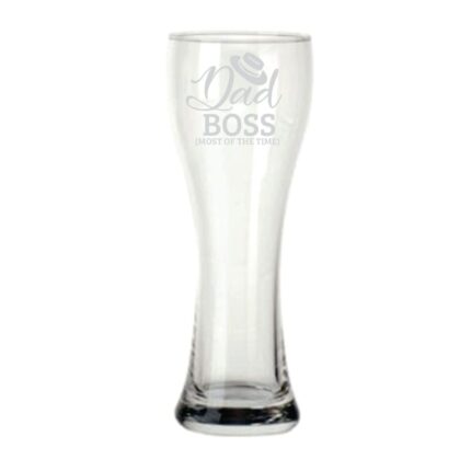 Best Dad in the World Beer Pilsner Glass - Image 35