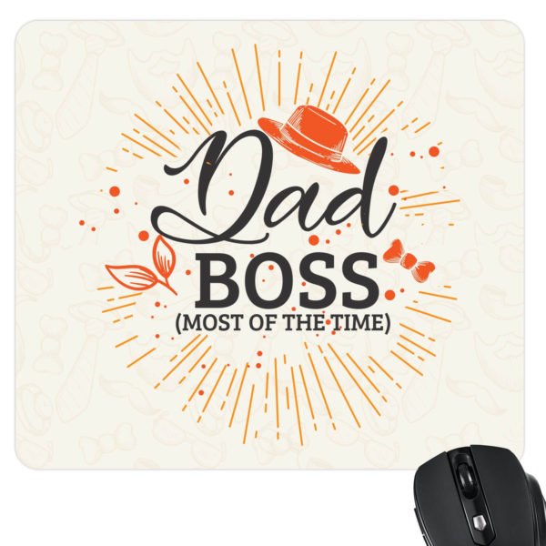 Funny Dad Boss Mousepad