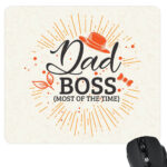 Funny Dad Boss Mousepad
