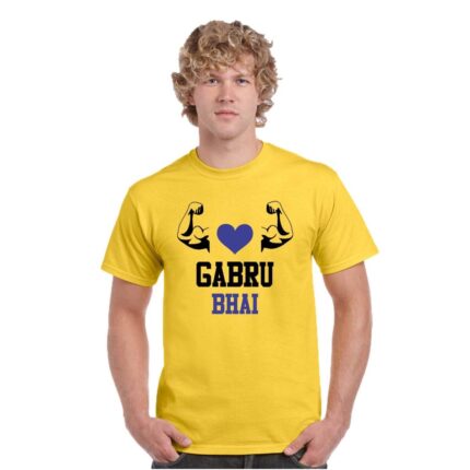 Gabru Bhai Dabang Bhabhi Couple T-shirt - Image 14
