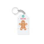Ingerbread Man Merry Christmas Keychian