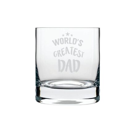 Moustache Awesome Dad Whiskey Glass - Image 62