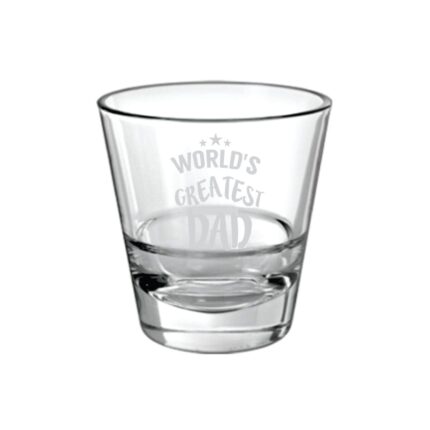Moustache Awesome Dad Whiskey Glass - Image 61
