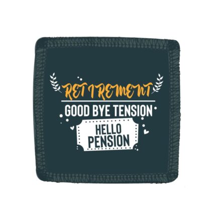 Good Bye Tension Hello Pension Retirement Engraved Tea Mug - Image 3