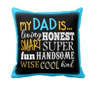Handsome Cool Dad Cushion Cover