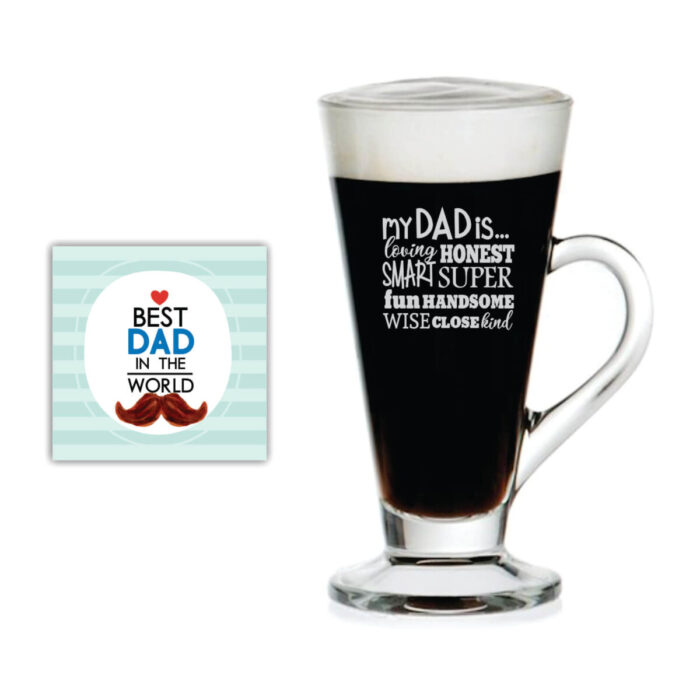 Handsome Cool Dad Engraved Tea Mug