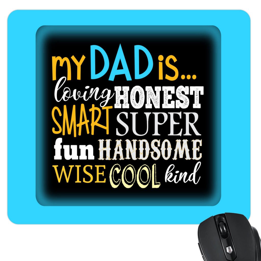 Handsome Cool Dad Mousepad