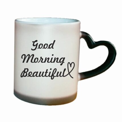 Good Morning Handsome Beautiful Magic Couple Mugs - Image 3