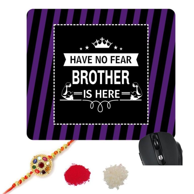 Have No Fear Brother Is Here Brother Mousepad