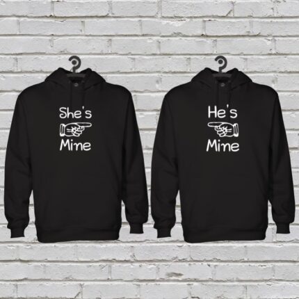 He's Mine She's Mine Couple Sweatshirts - Image 4